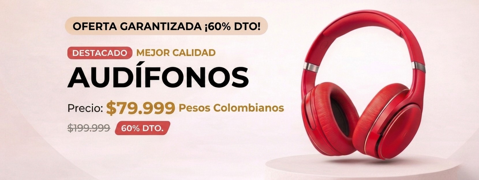 Oferta Audifonos